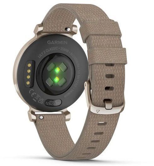Смарт-часы Garmin Lily 2 Classic Cream Gold with Coffee Fabric Band 1241728 фото