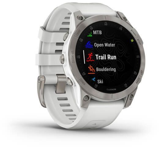 Смарт-часы Garmin Epix (Gen 2) Sapphire White Titanium 893888 фото