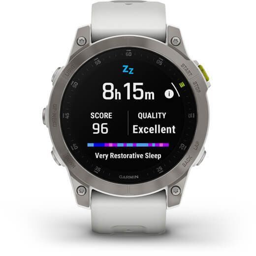 Смарт-часы Garmin Epix (Gen 2) Sapphire White Titanium 893888 фото