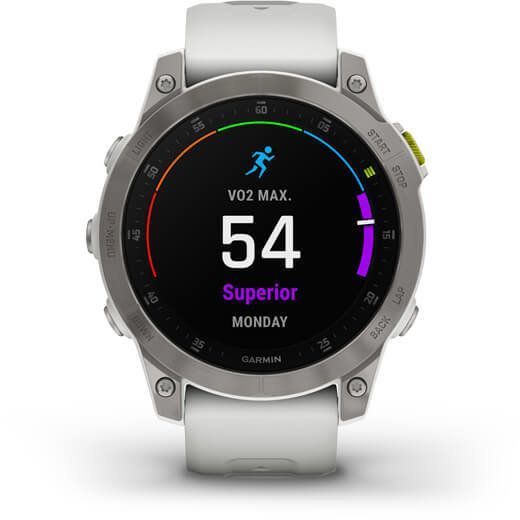 Смарт-часы Garmin Epix (Gen 2) Sapphire White Titanium 893888 фото
