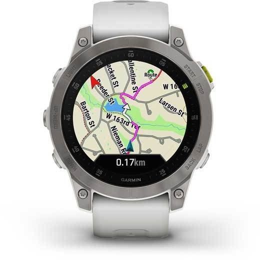 Смарт-часы Garmin Epix (Gen 2) Sapphire White Titanium 893888 фото