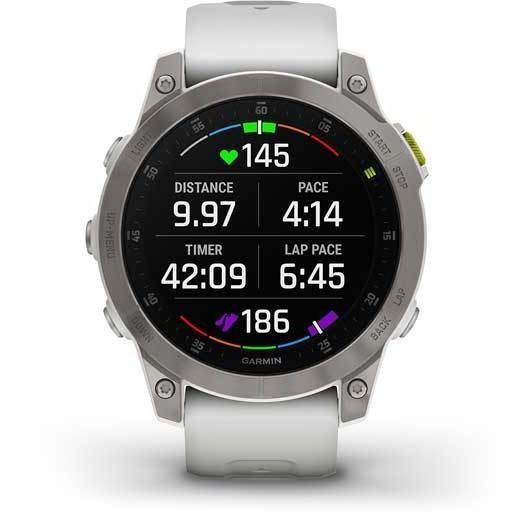 Смарт-часы Garmin Epix (Gen 2) Sapphire White Titanium 893888 фото