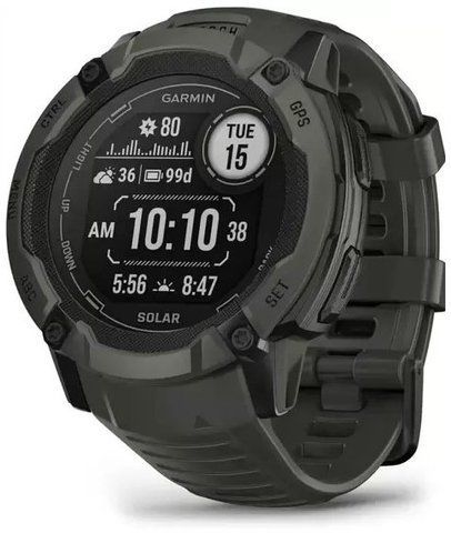 Смарт-годинник Garmin Instinct 2X Solar Moss 1084555 фото