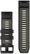 Ремінець Garmin QuickFit 26mm Watch Bands Black/Pebble Gray Silicone 1364899 фото 2