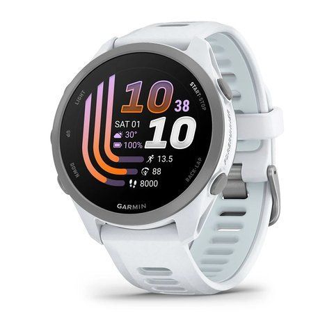 Смарт-часы Garmin Forerunner 170 Whitestone with Whitestone/Cloud Blue Band (010-03920-01) 1482880 фото