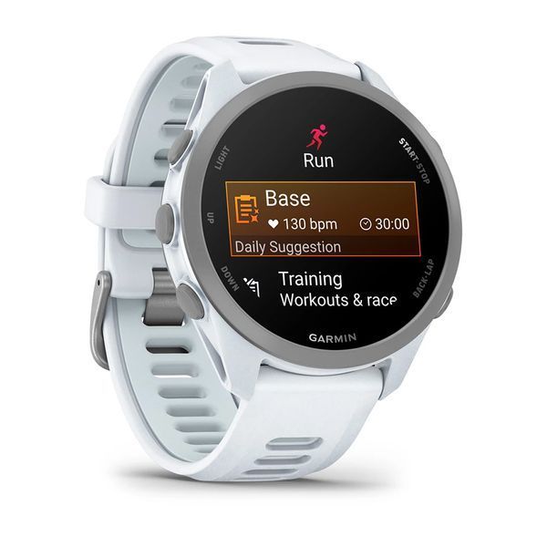 Смарт-часы Garmin Forerunner 170 Whitestone with Whitestone/Cloud Blue Band (010-03920-01) 1482880 фото