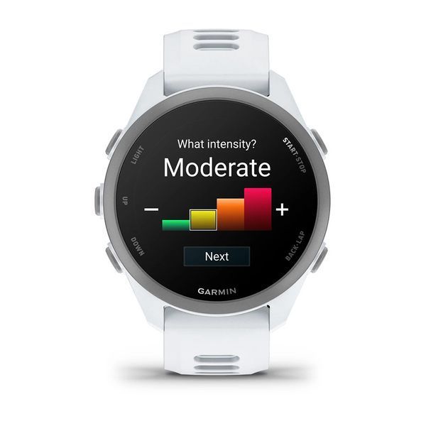 Смарт-часы Garmin Forerunner 170 Whitestone with Whitestone/Cloud Blue Band (010-03920-01) 1482880 фото