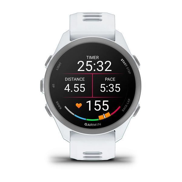Смарт-часы Garmin Forerunner 170 Whitestone with Whitestone/Cloud Blue Band (010-03920-01) 1482880 фото