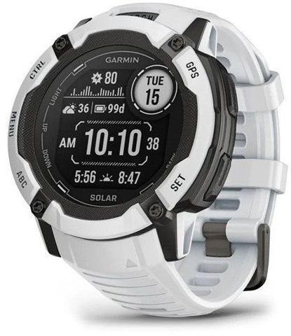 Смарт-годинник Garmin Instinct 2X Solar Whitestone 1084576 фото