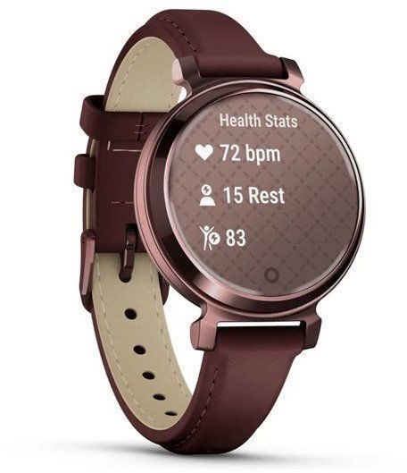 Смарт-часы Garmin Lily 2 Classic Dark Bronze with Mulberry Leather Band 1241731 фото