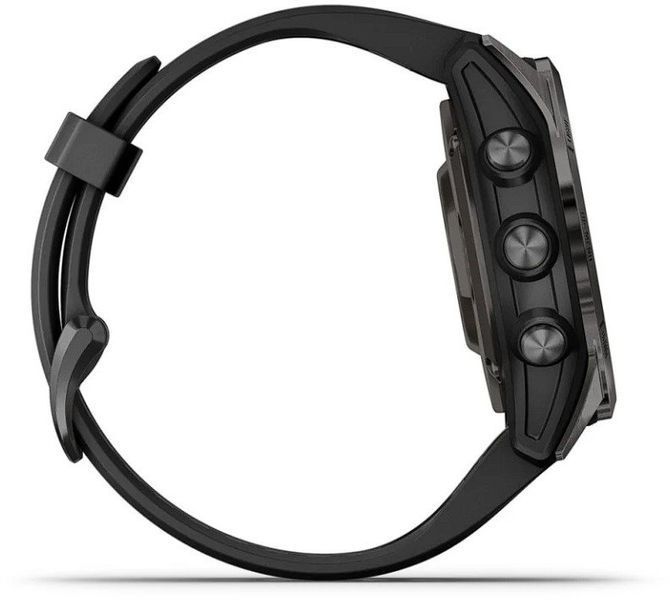 Смарт-часы Garmin Epix Pro (Gen 2) 42mm Sapphire Carbon Grey DLC Titanium with Black Band 1118731 фото