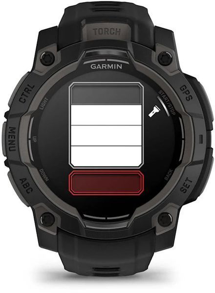 Смарт-годинник Garmin Instinct 3 AMOLED 45mm Black with Black Band 1404974 фото