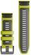Ремешок Garmin QuickFit 26mm Watch Bands Electric Lime/Graphite Silicone 1364891 фото 4