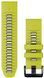 Ремешок Garmin QuickFit 26mm Watch Bands Electric Lime/Graphite Silicone 1364891 фото 1