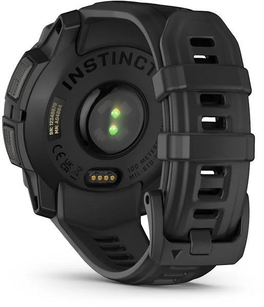 Смарт-годинник Garmin Instinct 3 AMOLED 45mm Black with Black Band 1404974 фото