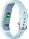Фітнес-браслет Garmin Vivosmart 4 Azure Blue with Silver Hardware Small/Medium 1048546 фото 6
