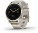 Смарт-часы Garmin Epix Pro (Gen 2) 42mm Sapphire Soft Gold with Cream Heathered Nylon Band 1118732 фото 1