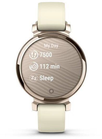 Смарт-часы Garmin Lily 2 Cream Gold with Coconut Silicone Band 1241726 фото