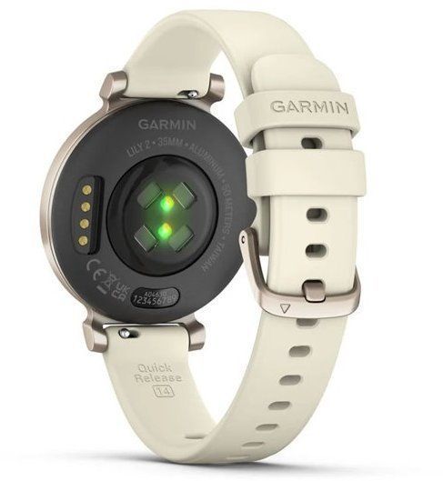 Смарт-часы Garmin Lily 2 Cream Gold with Coconut Silicone Band 1241726 фото