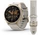 Смарт-часы Garmin Fenix 8 AMOLED 43mm Sapphire Soft Gold with Limestone Leather Band 1346636 фото 1