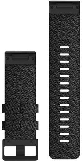 Ремешок Garmin QuickFit 26mm Watch Bands Heathered Black Nylon 936090 фото