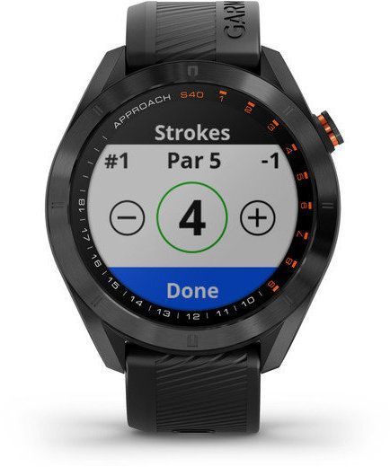 Смарт-часы Garmin Approach S40 GPS Watch Black 755039 фото