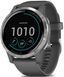 Смарт-часы Garmin Vivoactive 4 Silver Stainless Steel Bezel with Shadow Gray Case and Silicone Band 683430 фото 2