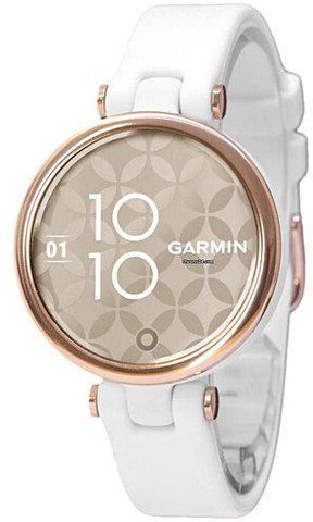 Смарт-часы Garmin Lily Cream Gold Bezel with White Case and Silicone Band 800881 фото