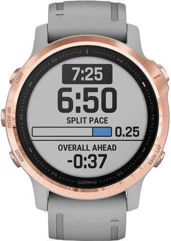 Смарт-годинник Garmin Fenix ​​6S Rose Gold-tone with Powder Gray Band 810230 фото