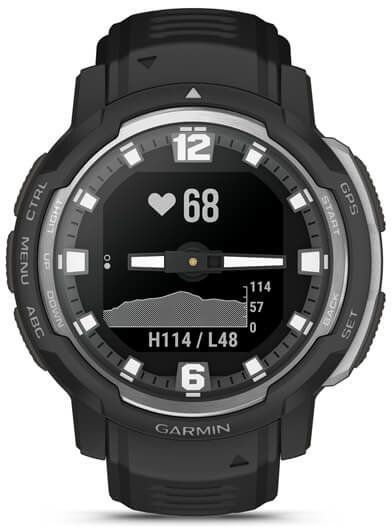 Смарт-часы Garmin Instinct Crossover Black 1006546 фото