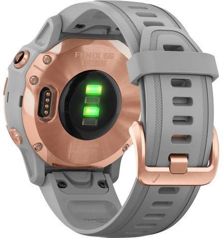 Смарт-годинник Garmin Fenix ​​6S Rose Gold-tone with Powder Gray Band 810230 фото