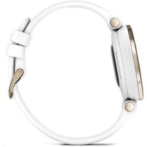 Смарт-годинник Garmin Lily Cream Gold Bezel with White Case and Silicone Band 800881 фото