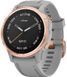 Смарт-годинник Garmin Fenix ​​6S Rose Gold-tone with Powder Gray Band 810230 фото 1