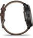 Смарт-часы Garmin Venu 2 Plus Slate Stainless Steel Bezel With Slate Case And Brown Leather Band 887482 фото 3