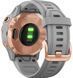 Смарт-годинник Garmin Fenix ​​6S Rose Gold-tone with Powder Gray Band 810230 фото 6