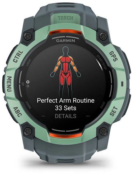 Смарт-годинник Garmin Instinct 3 AMOLED 50mm Neotropic with Twilight Band 1404977 фото