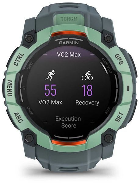 Смарт-годинник Garmin Instinct 3 AMOLED 50mm Neotropic with Twilight Band 1404977 фото