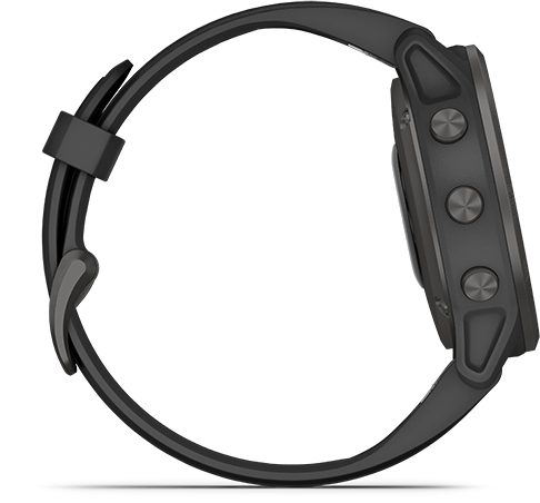 Смарт-годинник Garmin Fenix ​​6S Sapphire Carbon Gray with Black Band 687702 фото