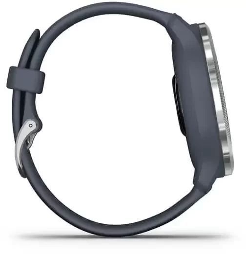 Смарт-часы Garmin Venu 2 Silver Stainless Steel Bezel with Granite Blue Case and Silicone Band 815720 фото