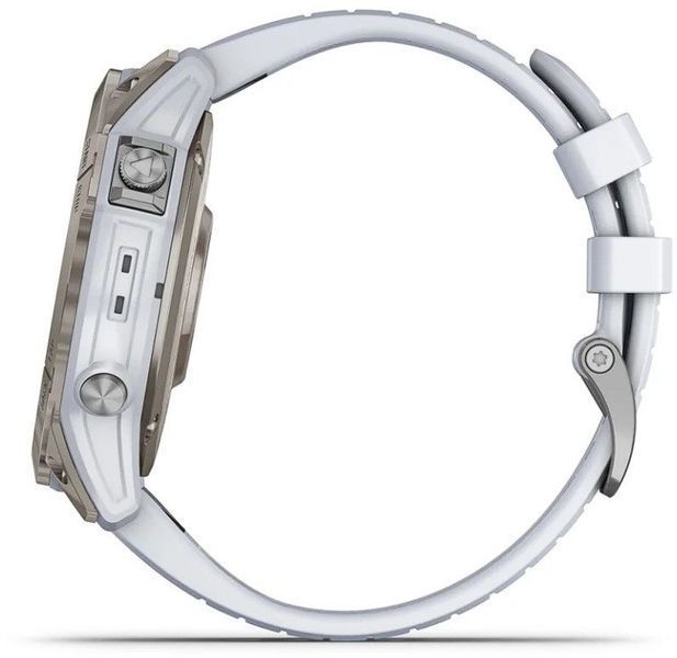 Смарт-часы Garmin Epix Pro (Gen 2) 51mm Sapphire Titanium with Whitestone Band 1118727 фото