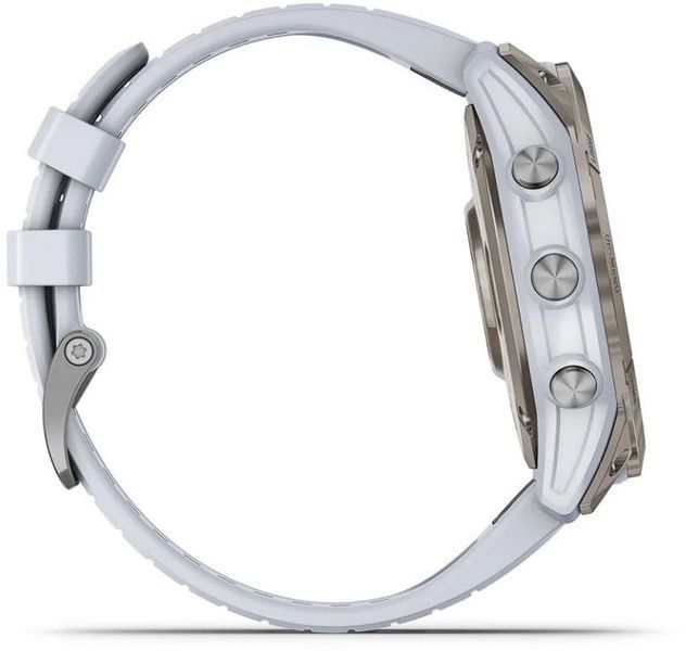 Смарт-часы Garmin Epix Pro (Gen 2) 51mm Sapphire Titanium with Whitestone Band 1118727 фото