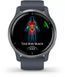 Смарт-часы Garmin Venu 2 Silver Stainless Steel Bezel with Granite Blue Case and Silicone Band 815720 фото 3