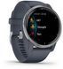 Смарт-часы Garmin Venu 2 Silver Stainless Steel Bezel with Granite Blue Case and Silicone Band 815720 фото 4