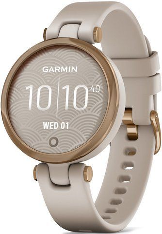 Смарт-часы Garmin Lily Rose Gold Bezel with Light Sand Case and Silicone Band 835299 фото