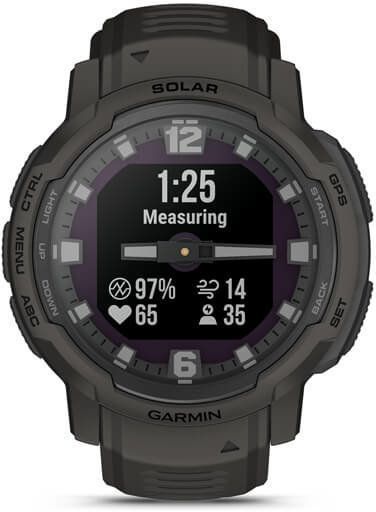 Смарт-годинник Garmin Instinct Crossover Solar Graphite 1006544 фото