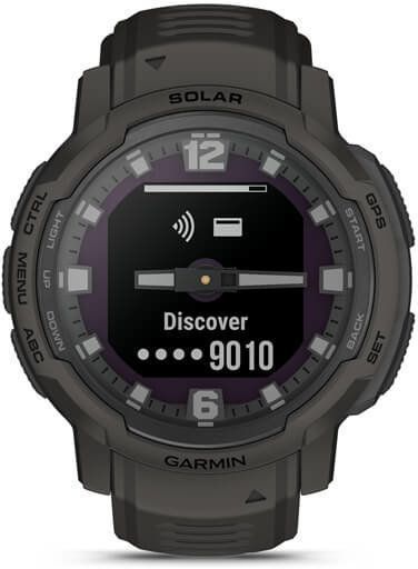 Смарт-годинник Garmin Instinct Crossover Solar Graphite 1006544 фото