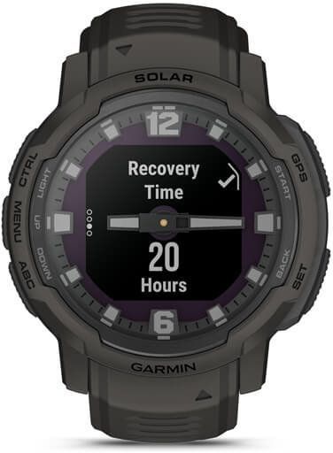 Смарт-годинник Garmin Instinct Crossover Solar Graphite 1006544 фото