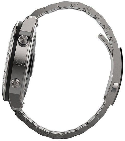 Смарт-часы Garmin fenix Chronos Steel with Brushed Stainless Steel Watch Band 835288 фото