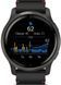 Смарт-годинник Garmin Venu 2 Slate Stainless Steel Bezel with Black Case and Leather Band 827385 фото 8