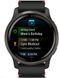 Смарт-годинник Garmin Venu 2 Slate Stainless Steel Bezel with Black Case and Leather Band 827385 фото 6